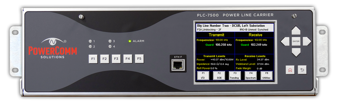 PLC-7500 Power Line Carrier Set
